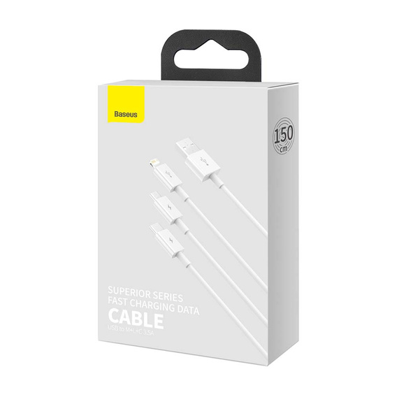 BASEUS Yiven Kaбель Lightning 1.2M - Black