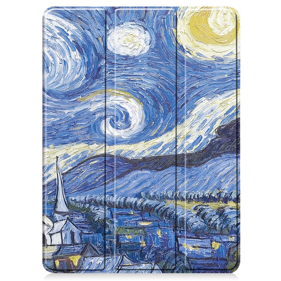 Чехол для iPad Pro 11 2024, Smartcase, oil painting
