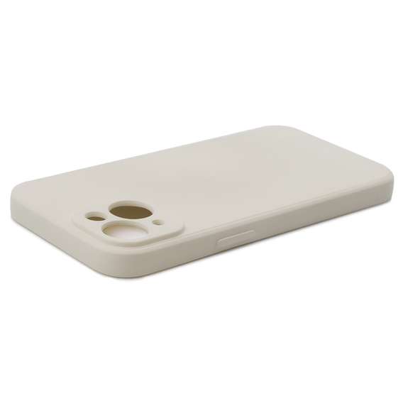 Чехол до iPhone 15 Plus, Silicone Lite, бежевый