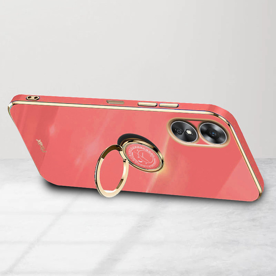 Чoхол до Oppo A17, Electro Ring, червоний