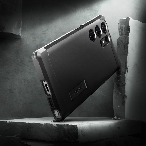 Чoхол Spigen до Samsung Galaxy S23 Ultra, Tough Armor, чорний
