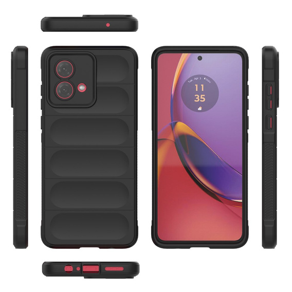 Чехол до Motorola Moto G84 5G, Gaming Shockproof, чёрный