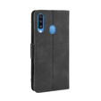 Футляр з клапаном для Samsung Galaxy A20s, Card Slot, чорний