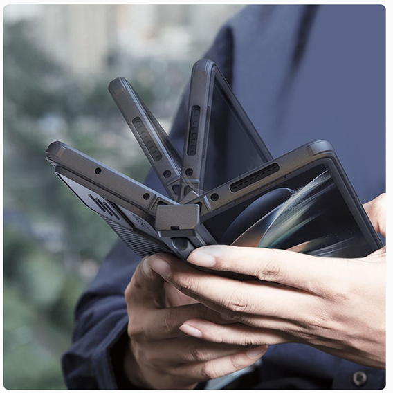 Бронированный чехол Nillkin для Samsung Galaxy Z Fold4 5G, CamShield Pro, чёрный
