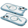 Чохол для iPhone 13 / iPhone 14, для MagSafe, Cute Cat, м'яти + захисне скло