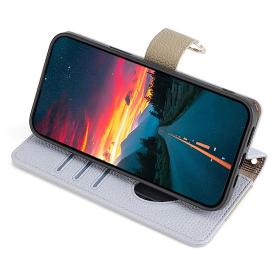 Чохол-книжка для Xiaomi Redmi Note 13 Pro+, Wallet Zipper Pocket, з дзеркалом, м'яти