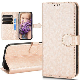 Флип-кейс для Infinix Hot 40i, Wallet Rhombus, розовый