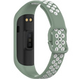 Силиконовый ремешок для Samsung Galaxy Fit 2 SM-R220, Green / White