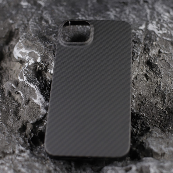 Чехол для iPhone 14, Aramid Fiber Cover, чёрный