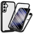 Чoхол Shockproof до Samsung Galaxy S24 FE, із захисним екраном, чорний