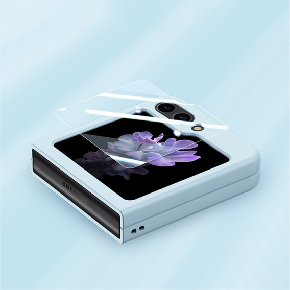 Чехол для Samsung Galaxy Z Flip7 FE / Z Flip6, PC Case, синий