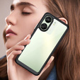 Чoхол до Xiaomi Redmi 13C / Poco C65, Fusion Hybrid, прозорий / чорний