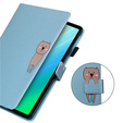Чохол для iPad 10.2" 2021/2020/2019 (9/8/7 gen.), з клапаном, animal, м'яти