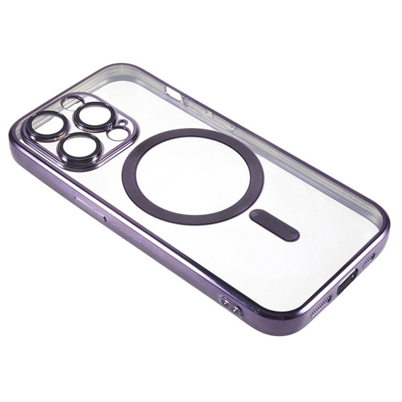 Чoхол до iPhone 13 Pro, MagSafe Hybrid, фіолетовий