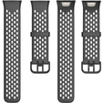 Силиконовый ремешок для Xiaomi Mi Band 7 Pro, Black