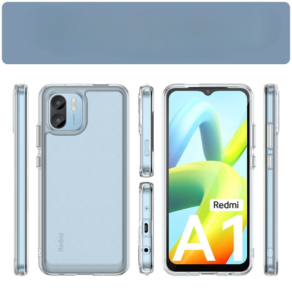 Чехол до Xiaomi Redmi A1 4G / A2 4G, Fusion Hybrid, прозрачный