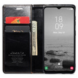 Флип-кейс CASEME для Samsung Galaxy A34 5G, Waxy Textured, чёрный