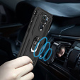 Бронированный Чехол до Xiaomi Redmi Note 9, Nox Case Ring, чёрный