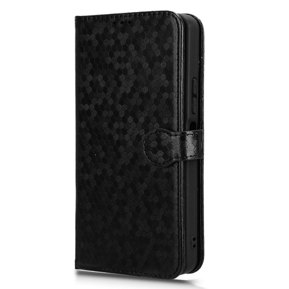 Чохол-фліп для Xiaomi Redmi A3, Wallet Rhombus, чорний