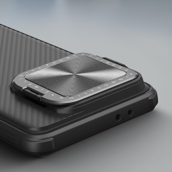 бронированный чехол Nillkin для Xiaomi Poco F6 Pro, CamShield Prop, для Magsafe, чёрный