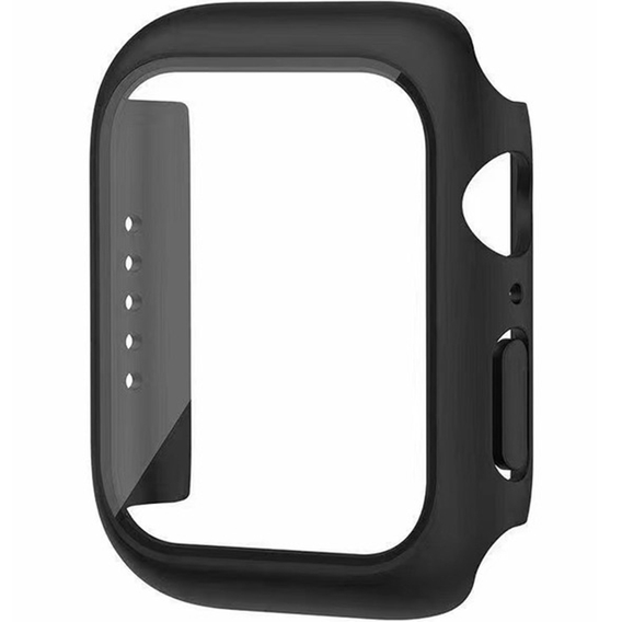 Tech-Protect Футляр с со встроенным защитным стеклом до  Apple Watch 4/5/6/SE (44MM), Black