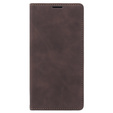 Чехол для Xiaomi 13T / 13T Pro, ERBORD Vintage, бумажник с клапаном, кофе