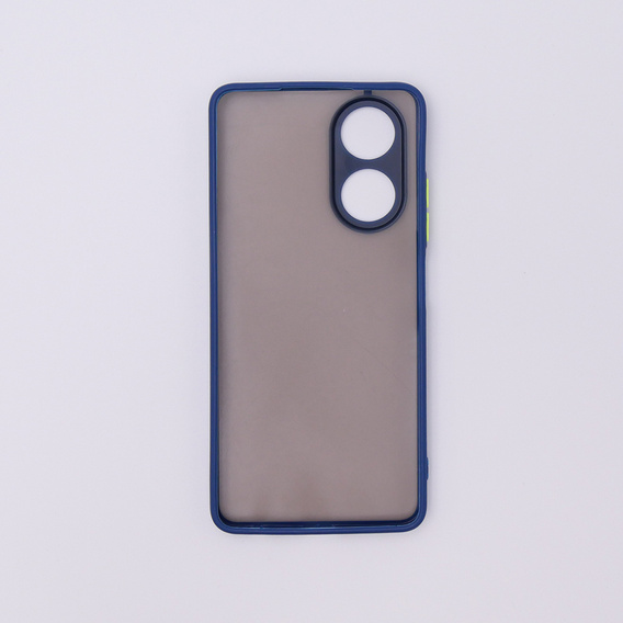 Тонкий корпус для Oppo A78 5G, Slim, прозрачный / синий