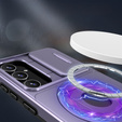 Чохол для Samsung Galaxy S23 FE, Military Magnet, для MagSafe, фіолетовий