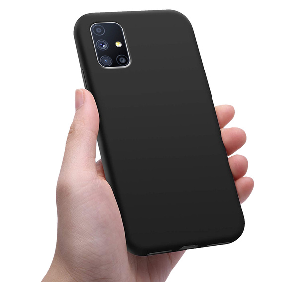 Тонкий чохол до Samsung Galaxy M51, Slim, чорний