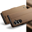 Чехол-флип CASEME Litchi Wallet для Samsung Galaxy Z Fold7 5G