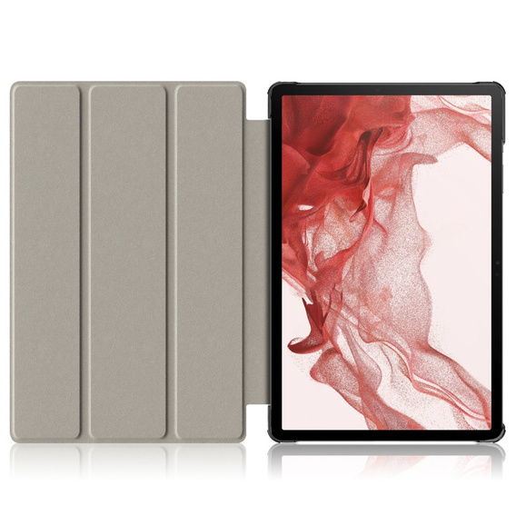 Чохол для Samsung Galaxy Tab S9 Plus, Smartcase з місцем для стилуса, зелений