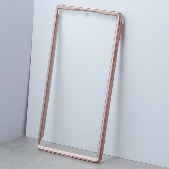Чехол до Samsung Galaxy S23 Ultra, Suritch Full Body, розовый rose gold