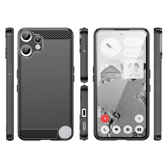 Чoхол до CMF Nothing Phone 2 Pro, Carbon, чорний