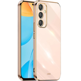 Чехол для Samsung Galaxy A55 5G, Glamour CamShield, розовый