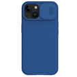 бронированный чехол Nillkin для iPhone 15 Plus, CamShield Pro, синий