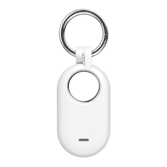 Силиконовый чехол-брелок для Samsung SmartTag2, белый