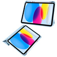Чехол для iPad 10.9 2022 10 Gen, Smartcase Hybrid, с местом для стилуса, синий