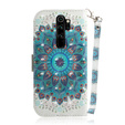 Откидной чехол для Xiaomi Redmi Note 8 Pro, Wallet mandala, белый