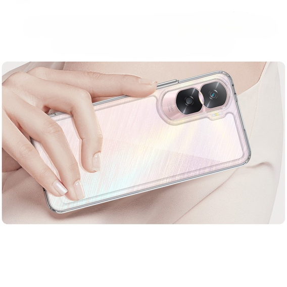 Чoхол до Honor 90 Lite 5G, Fusion Hybrid, прозорий