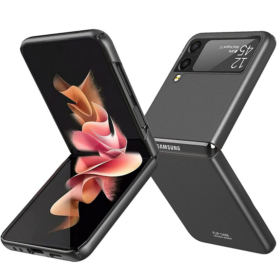 Чехол GKK PC Case до Samsung Galaxy Z Flip3 5G, Black