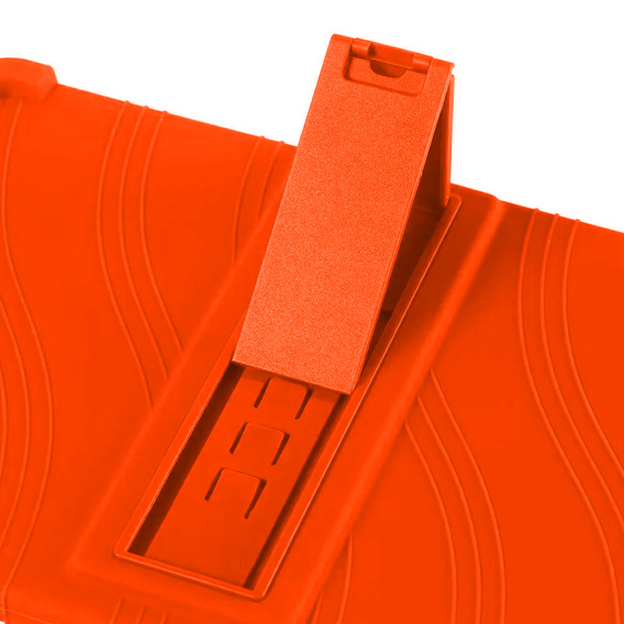Силиконовый чехол для Xiaomi Redmi Pad SE 11", Impact, бронированный, оранжевый