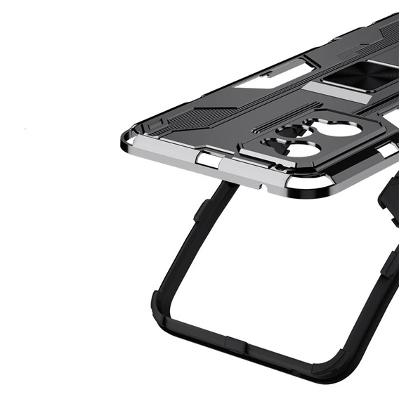 Чoхол до Realme GT 2 5G / GT Neo 2 / GT Neo 3T, Military kickstand, чорний