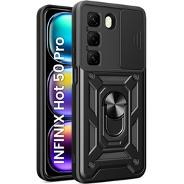 Чехол NOX Camera Slide Infinix Hot 50 Pro 4G, CamShield Slide, чёрный