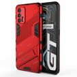 Чехол для Realme GT 5G, Military kickstand, синий