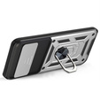 Чехол NOX Camera Slide Realme 11 Pro 5G / 11 Pro+ 5G, CamShield Slide, серебро