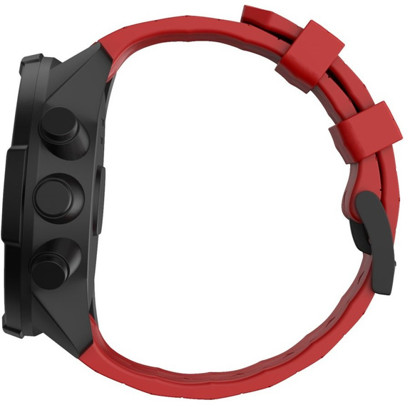 Силиконовый ремешок Rhombic Grain  до Suunto 9, Red