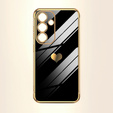 Чoхол до Samsung Galaxy S25 FE, Electro heart, чорний