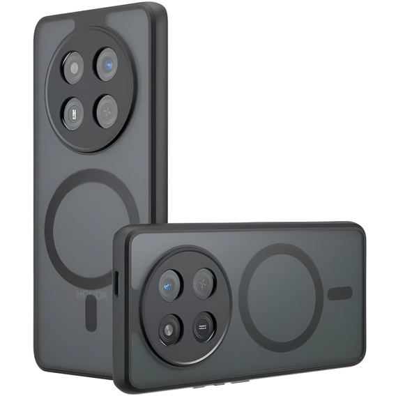 Чехол для Honor Magic 7 Lite, для MagSafe, ERBORD Matt Case, чёрный