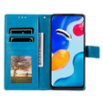 Чoхол Wallet до Xiaomi Redmi Note 11/11S, Mandala, Blue