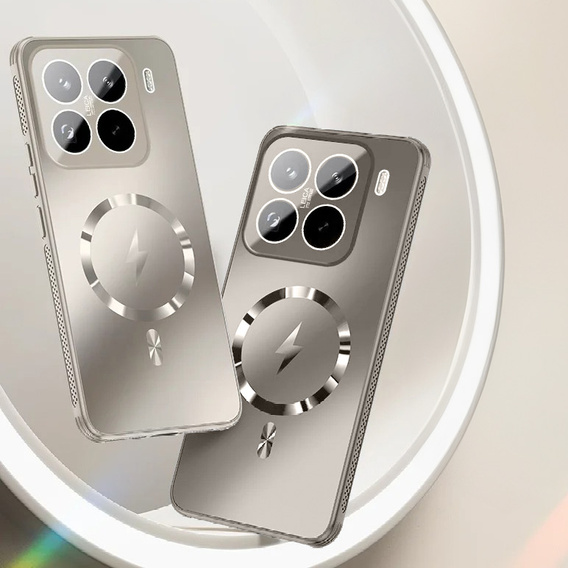 Чехол для Xiaomi 15, MagSafe, титановое золото